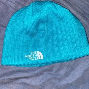 Unisex North Face Beanie - Teal